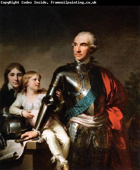 unknow artist The Count Potocki and his sons